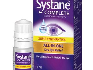 Alcon Systane Complete Lubricant Eye Drops Λιπαντικές Οφθαλμικές Σταγόνες για Ανακούφιση από Όλους τους Τύπους Ξηροφθαλμίας 10ml