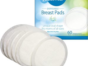 Dr. Brown’s Disposable Breast Pads Επιθέματα Στήθους για την Αντιμετώπιση των Διαρροών του Γάλακτος 60 Τεμάχια, Κωδ 18/S4021H