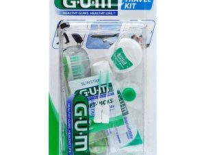 Gum Travel Kit 1 Τεμάχιο Κωδ 156 – Πράσινο,Set Ταξιδιού Στοματικής Υγιεινής