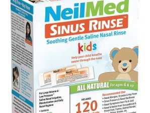 NeilMed Sinus Rinse for Kids All Natural Ανταλλακτικά για Παιδικό Σύστημα Ρινικών Πλύσεων 4+ Years 120 Φακελίσκοι