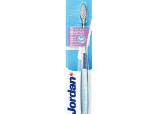 Jordan Target Sensitive Toothebrush Ultra Soft 0.01mm Πολύ Μαλακή Οδοντόβουρτσα για Βαθύ Καθαρισμό με Εξαιρετικά Λεπτές Ίνες 1 Τεμάχιο – Τιρκουάζ
