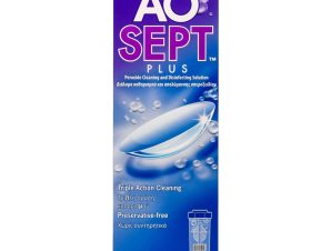 Alcon Ao Sept Plus Διάλυμα Καθαρισμού Φακών Επαφής 360ml