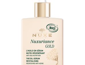 Nuxe Nuxuriance Gold The Revitalizing Oil-Serum Αντιγηραντικός Ορός Προσώπου που Ενδυναμώνει, Θρέφει & Ενισχύει τη Λάμψη του Δέρματος 30ml