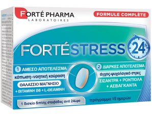 Forte Pharma Forte Stress 24h Συμπλήρωμα Διατροφής για την Μείωση του Άγχους & της Κόπωσης 15tabs