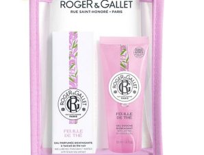 Roger & Gallet Πακέτο Προσφοράς Feuille de The Water Perfume 30ml & Δώρο Wellbeing Shower Gel 50ml & Τσαντάκι (Travel Size)