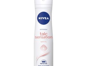 Nivea Female Talc Sensation Spray Deo Γυναικείο Αποσμητικό σε Μορφή Σπρέι με Εξαιρετικά Απαλή Αίσθηση Κατά την Εφαρμογή 150ml