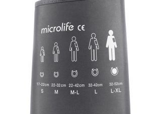 Microlife Conical Wide Range Soft Cuff for Uper Arm L-XL, 32-52 cm Περιχειρίδα Μπράτσου Πιεσόμετρου Ενηλίκων 1 Τεμάχιο
