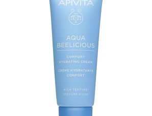 Apivita Aqua Beelicious Comfort Hydrating Cream Απαλή Κρέμα Ενυδάτωσης Πλούσιας Υφής με Λουλούδια & Μέλι 40ml