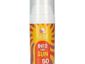 Aloe Colors Into the Sun Spf50 Face Sunscreen Αντηλιακή Κρέμα Προσώπου Υψηλής Προστασίας 50ml