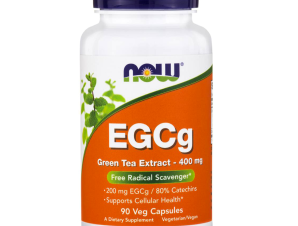 Now Foods Egcg Green Tea Extract Ισχυρό Αντιοξειδωτικό με Υψηλές Συγκεντρώσεις Πολυφαινόλων 400mg 90caps