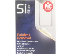 Pic Solution Si Silicon Painless Removal Strips Αδιάβροχα Αυτοκόλλητα Επιθέματα με Τεχνολογία Σιλικόνης για Εύκολη Αφαίρεση 8 Τεμάχια – 4 x 8.6cm