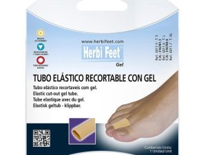 Herbi Feet Elastic Cuttable Gel Tube Ελαστικός Σωλήνας Δακτύλου με Gel 1 Τεμάχιο – Large