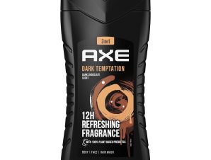 Axe Dark Temptation Bodywash XL Αφρόλουτρο 48ωρης Φρεσκάδας με Ακαταμάχητο Άρωμα Σοκολάτας 400ml