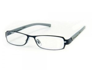 Eyelead Γυαλιά Διαβάσματος Unisex Μαύρο Γκρι, με Μεταλλικό Σκελετό E119 – 2,50