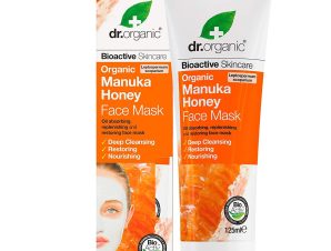 Dr Organic Manuka Honey Face Mask Μάσκα Προσώπου με Βιολογικό Μέλι Μανούκα για Βαθύ Καθαρισμό & Θρέψη 125ml