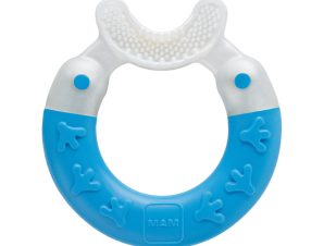Mam Bite & Brush Κωδ 560 Πολυκρίκος Οδοντοφυΐας & Καθαρισμού Δοντιών, από 3+ Μηνών 1 Τεμάχιο – Μπλε
