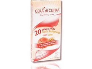 Cera Di Cupra Face Wax Strips Για Τέλεια Αποτρίχωση Προσώπου 20 Τεμάχια